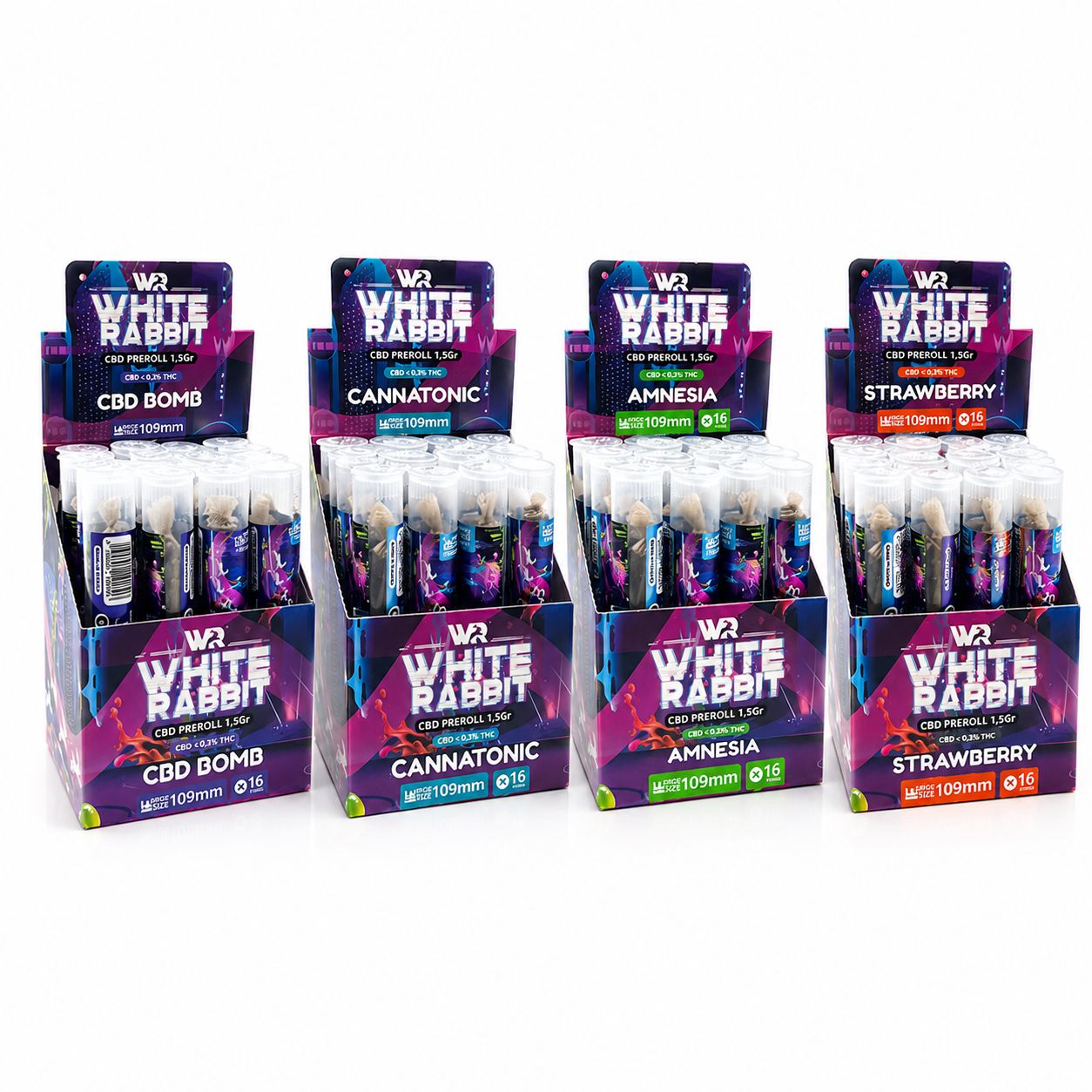 White Rabbit Pre-Rolls CBD