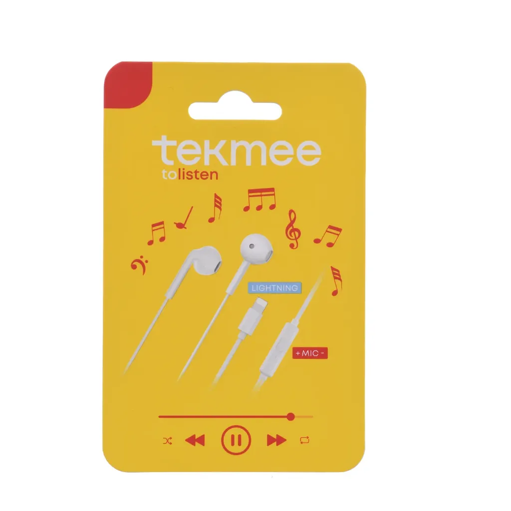 Écouteurs filaires Lightning Tekmee