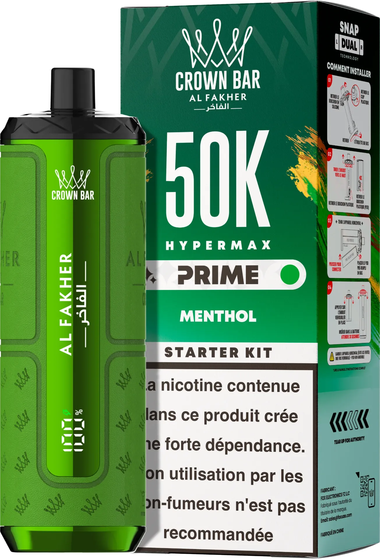 Al Fakher Prime Crown Bar 50K 6mg
