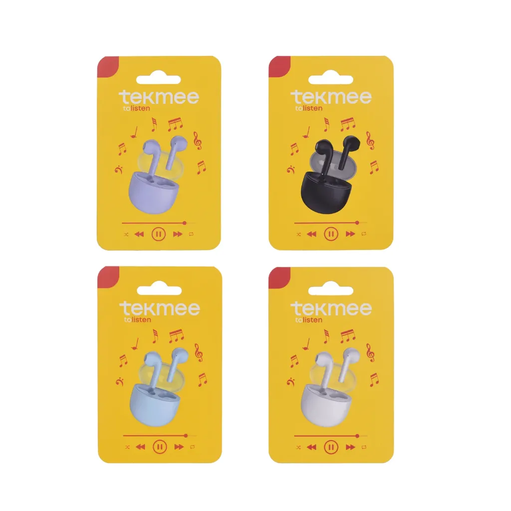 ÉCOUTEURS BLUETOOTH TRANSLUCENT - Tekmee