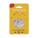 ECOUTEURS BLUETOOTH ETUI BLANC - Tekmee