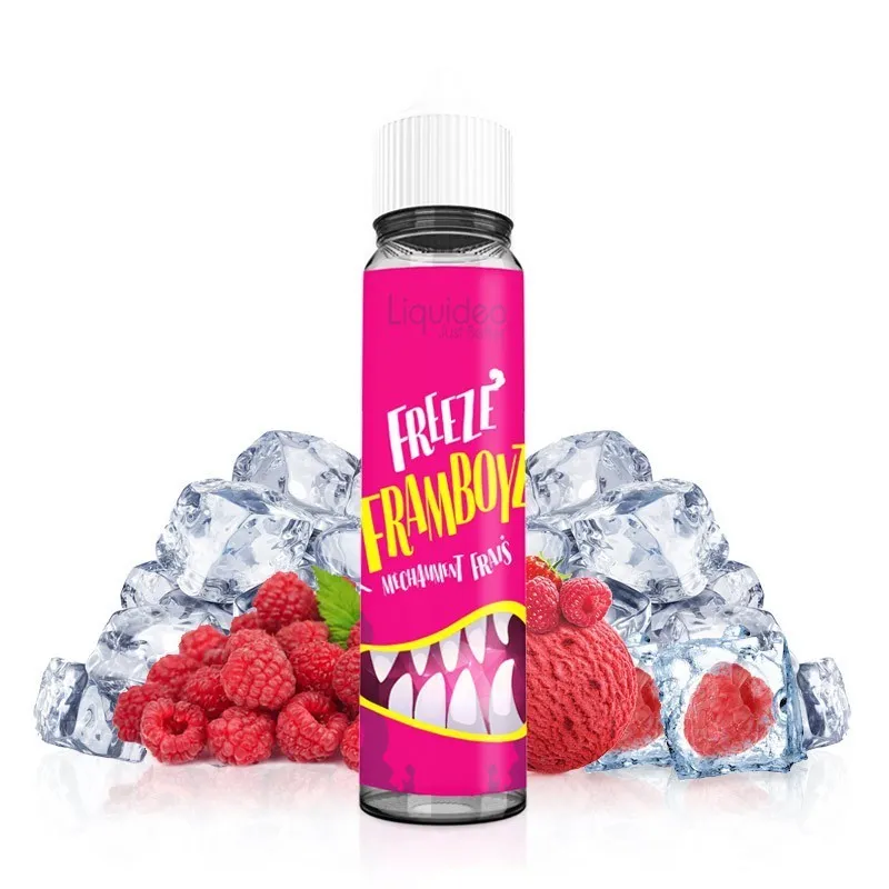 E liquide Framboyz 50ML - Liquideo Freeze