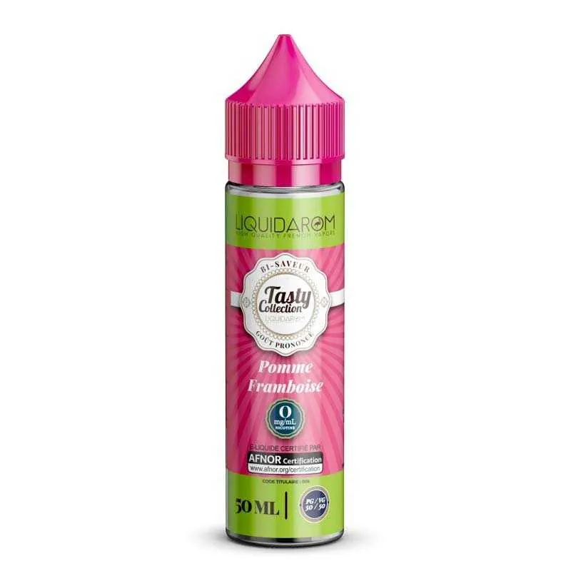 E Liquide - Le Pomme Framboise Givré 50ml - Liquidarom