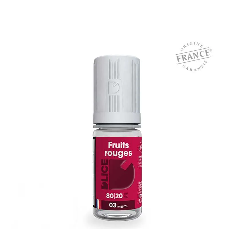 E Liquide - Fruits Rouges 10 ML - Dlice