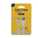 CABLE 10W 1M LIGHTNING USB - Tekmee