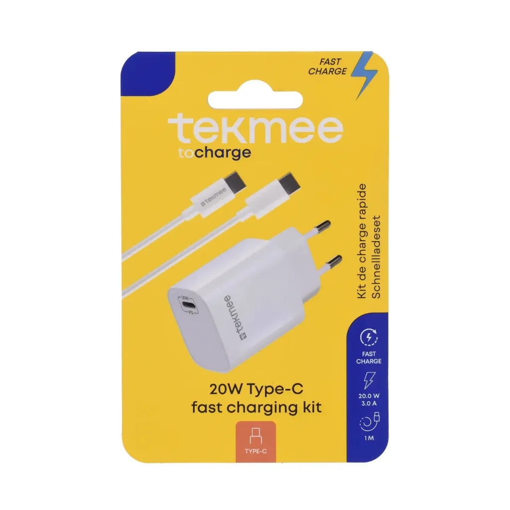 Kit de charge rapide Type C-Type C Tekmee