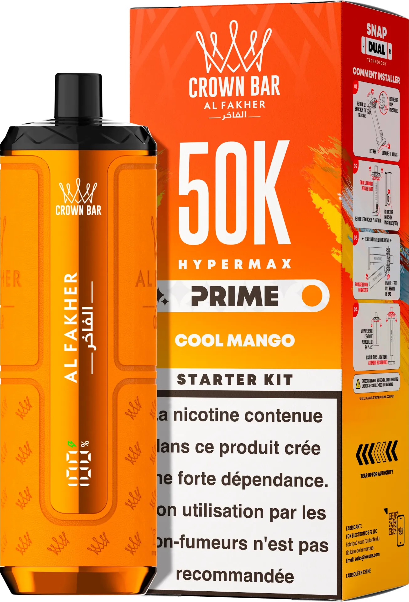 Al Fakher Prime Crown Bar 50K 6mg