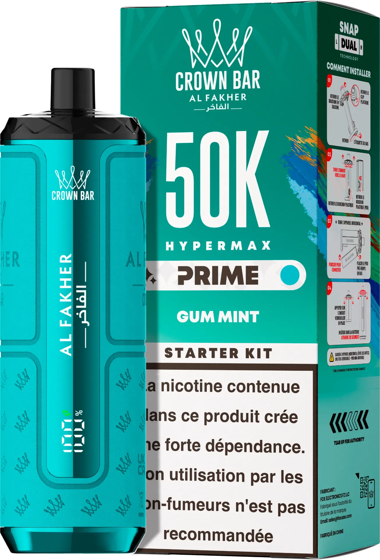 Al Fakher Prime Crown Bar 50K 6mg