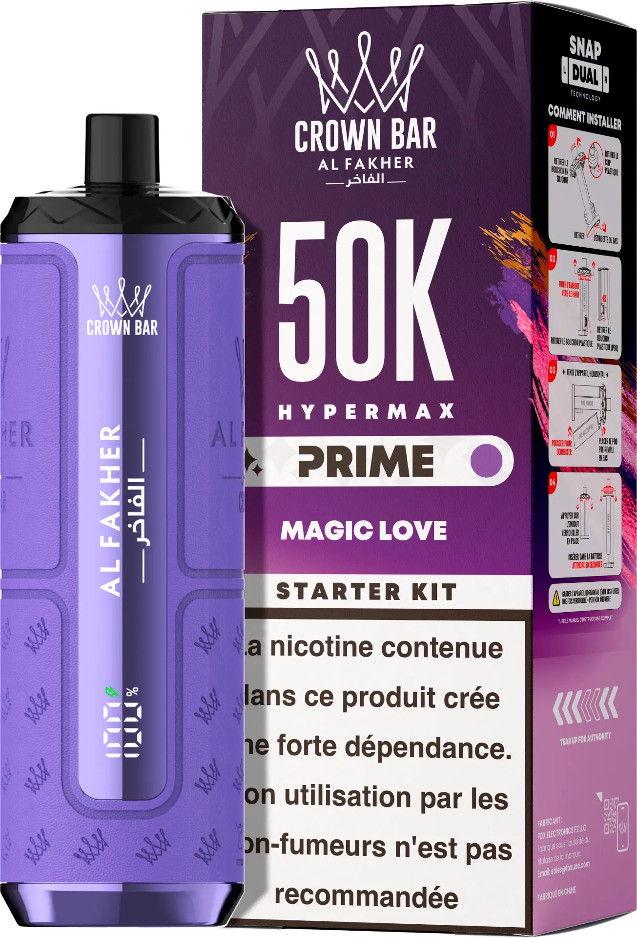 Al Fakher Prime Crown Bar 50K 6mg