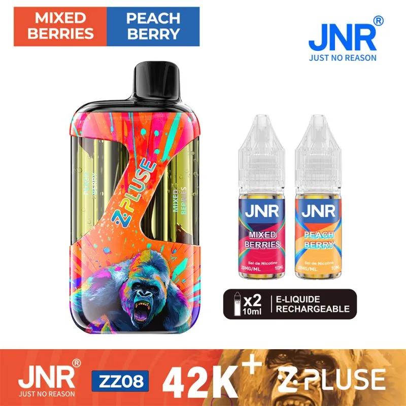 JNR Zpluse 42k 20mg (Mixed Berries + Peach Berry)