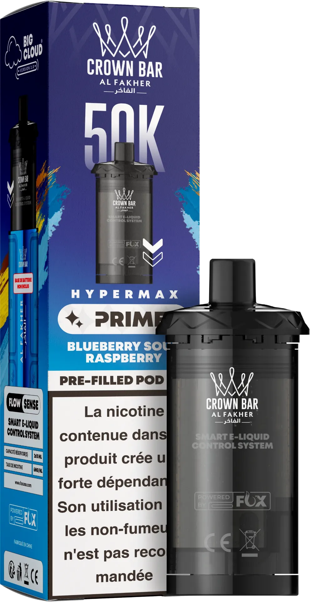 Al Fakher Cartouches Hyper Max 50K - 6mg