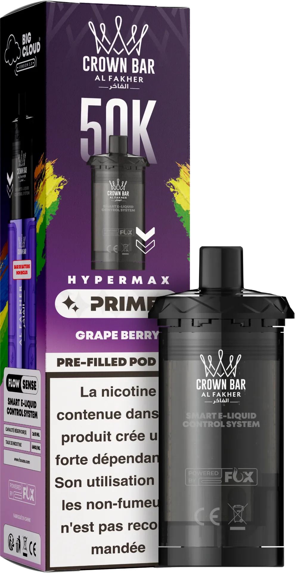 Al Fakher Cartouches Hyper Max 50K - 6mg