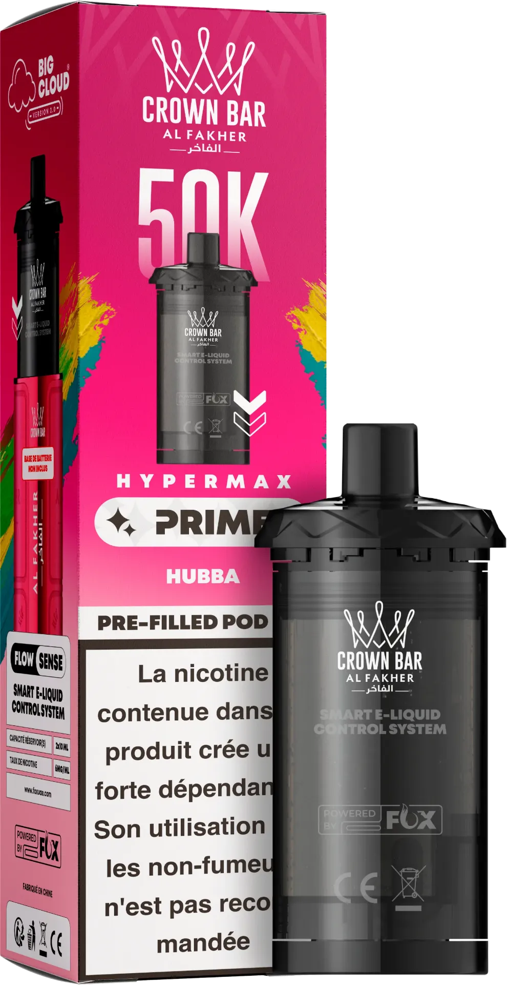 Al Fakher Cartouches Hyper Max 50K - 6mg