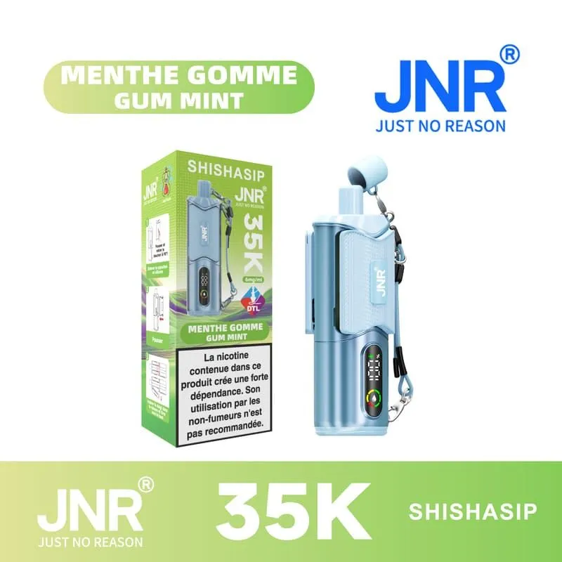 JNR ShishaSip 35K - 6mg (Gum Mint)